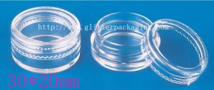 China 5g Cosmetics Empty Jar Loading Powder PS Container Plastic Jar on sale