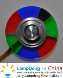 Quality Color Wheel for NEC projector, Optoma projector, Panasonic projector, Lampdeng China for sale
