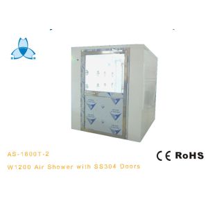 Buy cheap Industrial 4 Person Air Shower System Single Leaf Large Door , 22-25m/s Wind from wholesalers