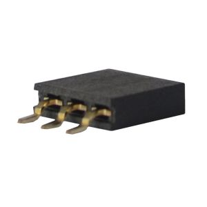 Buy cheap Single Row Female Header Connector Horizontal SMT 2.54 Mm Pitch Connector from wholesalers