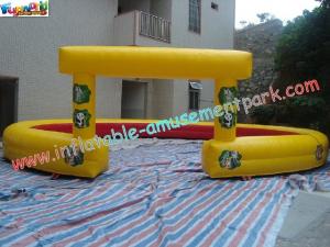 Quality Car Race Track With High-Quality PVC Tarpaulin Inflatable Sports Games Race Track for sale