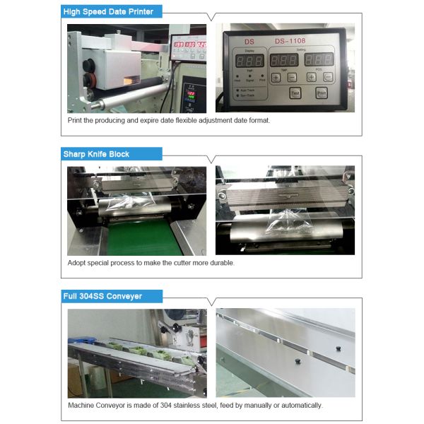 600pcs/min Automated Packaging Machine , High Sensitivity Bag Packing Machine