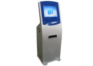 Quality Multimedia Smart Touch Screen Self Service Kiosks with A4 Size Paper Laser Printer for sale