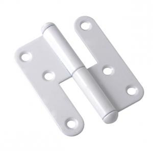 Quality Customized White Chrome Lift Off Hinges Heavy Duty 2mm Thick for sale
