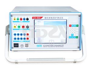 China 3-Current 4-Volage Small Structure Protective Relay Test Set , Three Phase Relay Test Set Large TFT Screen on sale