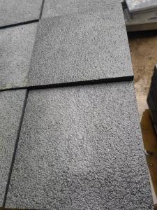 China Chinese Mongolia Black Granite Worktop Tiles Customized Outdoor Granite Wall Tiles on sale
