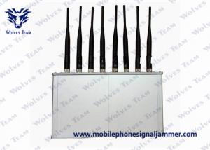 High Power 8 Antennas 16W 3G 4G Mobile Phone WiFi Jammer with Cooling Fan