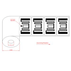 Buy cheap 7m Reading Distance UHF RFID Label Tags RFID Clothing Tags 960MHZ from wholesalers