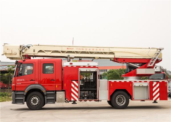 Buy 32m Height Aerial Ladder Platform Fire Vehicle with Two Seats 6x4 Drive at wholesale prices