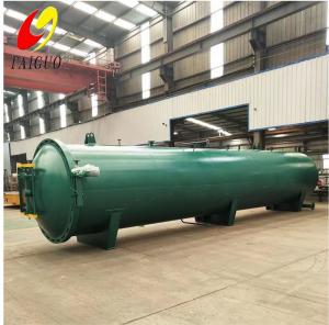 Quality PLC Control Aerated Concrete Autoclave For AAC Production Line Steam Curing for sale