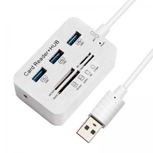 China 480mbps USB 2.0 10Gbps USB 3.1 M2 MMC Card Reader USB C Hub on sale