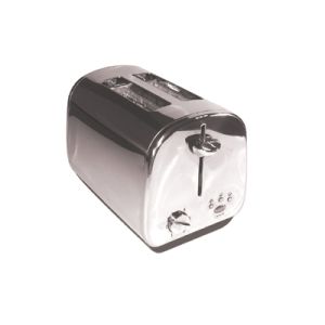 China 2 slice chrome steel toaster breadmaker with high lift facility mid-cycle cancel on sale