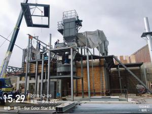 Quality PLC Control Sodium Silicate Drying Furnace / Sodium Silicate Manufacturing Plant for sale