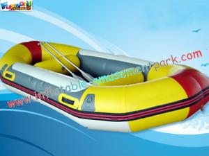China Customized 0.9mm Inflatable Boat Toys PVC Tarpaulin Fabric River Rafting on sale