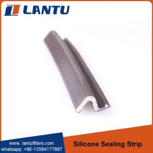 China Lantu Door Silicone Sealing Strip Foam Slot Pu Wooden Door Closet Door Seal Strip Wrapped Sealing Strip on sale