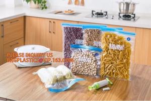 China Vacuum Food Sealer Bags embossed insulated plastic vaccum bag  frozen food saver BAGS Textured Vacuum Storage Roll Bag F on sale