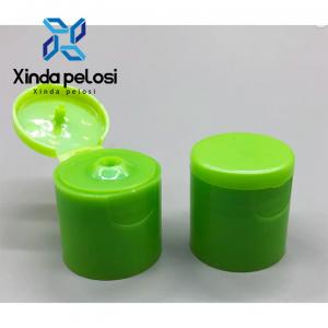 Quality Polish Blue 24/410 PP Smooth Surface Cosmetic Flip Top Bottle Caps For Cream Bottle for sale