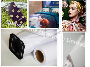 Quality White Paper Material  Sublimation Transfer Type heat transfer paper printing A3 A4 roll for sale