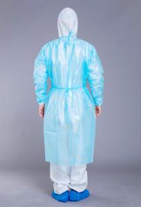 China Disposable Antimicrobial 35g Non Woven Surgical Gown on sale