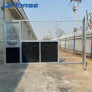 China Temporary Prefabricated Horse Stable Box With Plastic Wood on sale