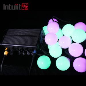 China Controller Operated 60 LED Globe String Lights Set For Christmas Tree Wedding on sale