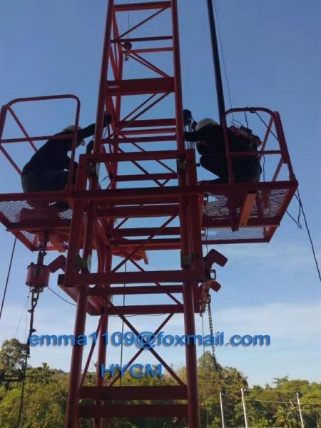 Buy 2tons Building Material Hoist 24M Working Height 380V/50Hz or Others Power at wholesale prices