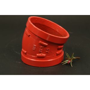 Buy cheap 22.5 Victaulic Reducing Elbow Threaded 3mm Wall Thickness from wholesalers