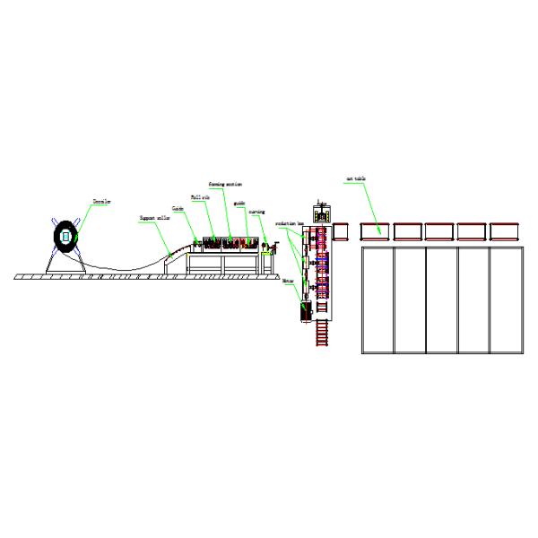 Spiral Ribbed Corrugated Pipe Forming Machine Double Lock Drain Pipe Roll Former Machine