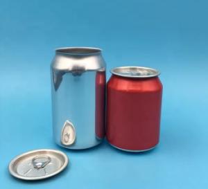 Quality 250ml 330ml 500ml Metal Wine Bucket Aluminum Beverage Beer Can Color Customized for sale