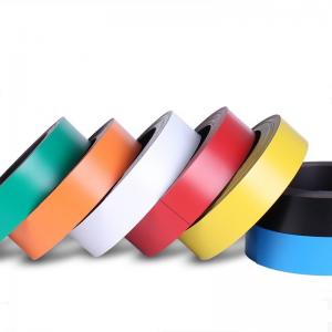 Quality Rubber Magnet Tape Roll for Classroom Whiteboard Reminders and Scheduling Tolerance ±0.05mm for sale