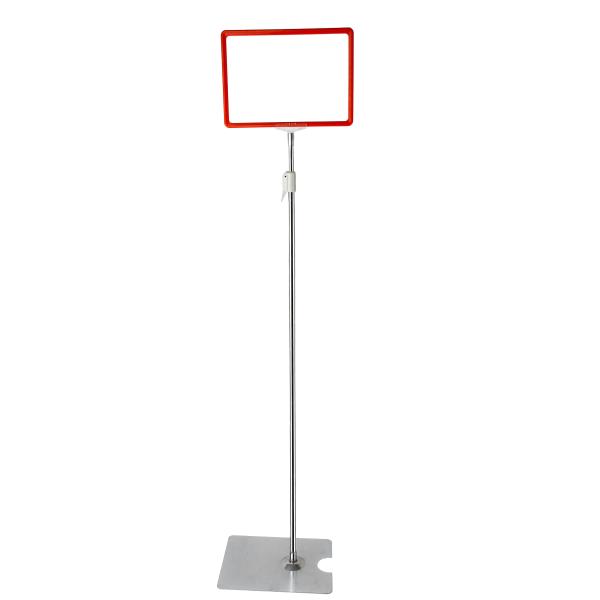 Buy Custom Chrome-faced POS Sign Holder , POP Poster Display For Promotion Card at wholesale prices