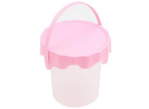 Quality 300ml 500ml Thickened Ice Cream Buckets Food Grade PP Sealed With Handle for sale