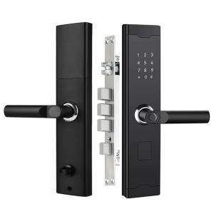 Quality Anti Peeping Smart Fingerprint Door Lock Password Lock Smart Home Door Lock for sale