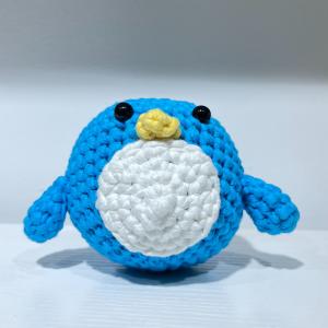 Quality Ready Stock Seven Craft Cute Penguin DIY Crochet Kit Milk Cotton For Beginners for sale