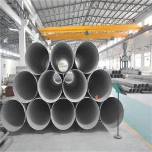 Quality Seamless Stainless Steel 304 Pipes Tubes 10 Inch OD 9mm Bright Sliver 6m Length for sale