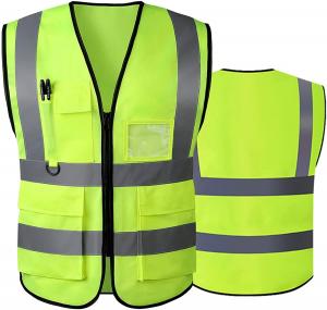 Quality Class 4 Class 3 Class 2 Class 1 Reflective Vest For Bike Riding Mesh Safety Custom Logo for sale