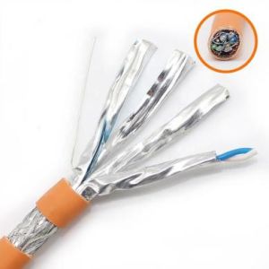 China PVC LSZH LSOH PE HDPE Cat7 Network Lan Cable 0.56mm 0.64mm on sale