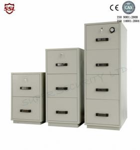 Quality Fire Resistant Filing Cabinet 4 Drawers , 2 Hour Fire Rating Cabinet for sale
