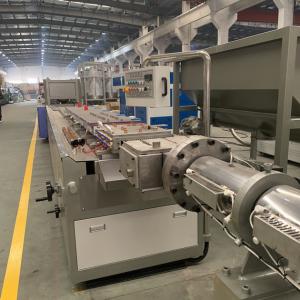 China 300mm  Wood Plastic Composite WPC Profile Extrusion Line With twin screw on sale