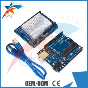 Quality Microcontroller Learning starter kit for Arduino with UNO R3 board and Breadboard for sale
