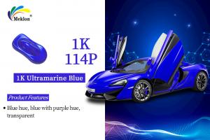 Quality 1K Ultramarine Blue Automotive Car Paint Refinish automotive refinish paint for sale