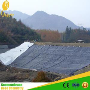China HDPE geomembrane pond liner/ reservior liner/clay lake liner on sale
