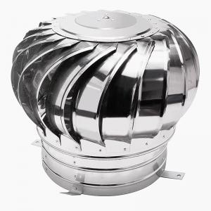 Quality 1000mm 304 SS Roof Air Ventilator , Wind Driven Roof Extractor Fan for sale