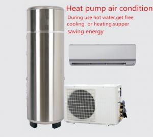 Quality House use combine Cooling ,heating and hot water heat pump for sale