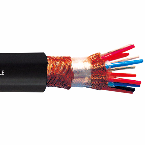 0.75~2.5sqmm 300/300V Flexible Copper Cable , PVC Insulation Braided Shield Wire