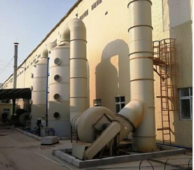 Buy Four Sockets Acid Fume Extraction System Empty Tower Wind Speed 1.5 M/S at wholesale prices