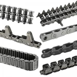 China Stainless steel Precision Roller / Lifting Chain With Straight Side Plates / Short Pitch on sale