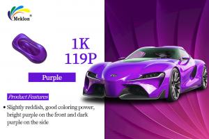 Quality 1K Purple Acrylic Auto Bottom Paint Colorful Lacquer Car Paint for sale