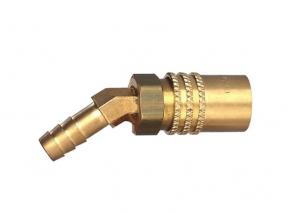 Quality Moldmate Series Angled Hose Barb Coupler 1/4-3/4 For Mold Coolant for sale