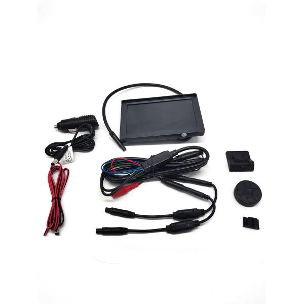 12-24V Waterproof Car Rear View Backup Camera with 5 Inch LCD Screen